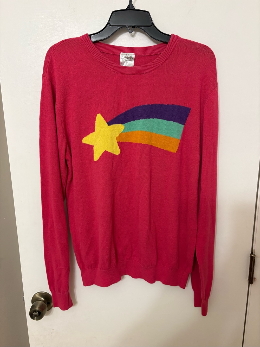 Disney Gravity Falls Mabel Pines Shooting Star Sweater XXL Hot Topic Cosplay